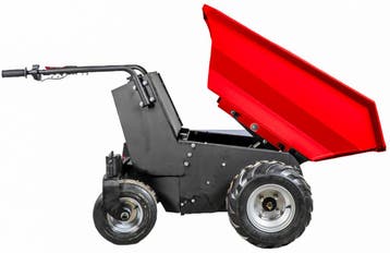 Elektrische dumper 4 wielen 220 liter 500kg 4 wielen elektri, Ophalen of Verzenden