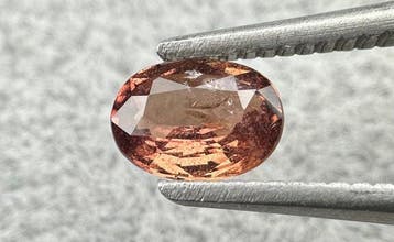 Oranje, Roze Padparacha saffier - 1.08 ct - Antwerp, Nieuw