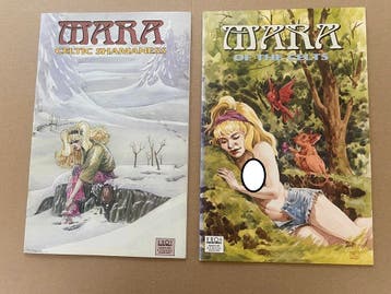Eros Comix - Mara - Historisch - Sensuele strip nr. 1 en 9, Meerdere comics, Verzenden, Zo goed als nieuw