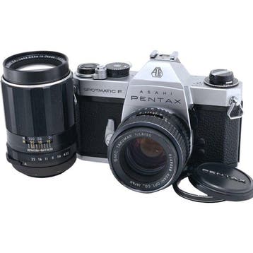 Pentax Spotmatic F + SMC Takumar 55mm F1.8 + Super-Takumar, Nieuw