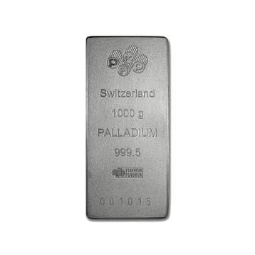 1 kilo palladium baar, Verzenden