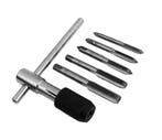 Set draadtappen M5, M6, M7, M8, M10 met tapijzer, Ophalen of Verzenden, Nieuw