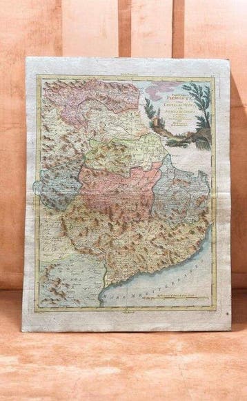 Italië - Piemonte , Saluzzo, Cuneo, Mondovì, Nizza, Monaco,, Nieuw