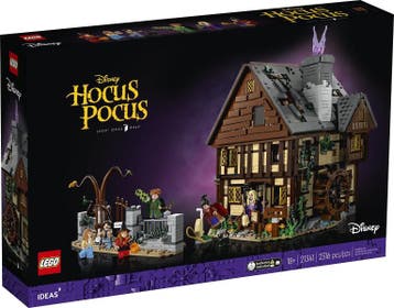 LEGO Ideas Disney Hocus Pocus: het huisje van de Sanderson-z, Verzenden, Nieuw