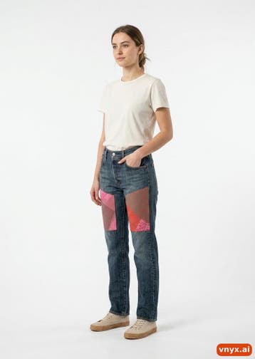 Levis Jeans Dames maat WW30 / L32 Blauw Vintage, Ophalen of Verzenden, Nieuw
