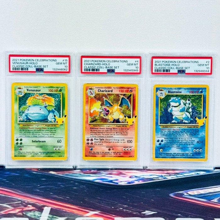 Pokémon Graded card - Celebrations Set: Venusaur 15, Hobby en Vrije tijd, Verzamelkaartspellen | Pokémon