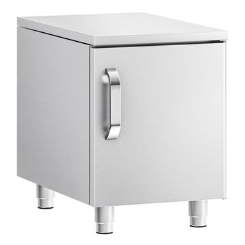 GGM Gastro | RVS Onderkast - 400mm - 1 deur | UBK46-E |, Verzenden, Nieuw in verpakking, RVS Meubilair