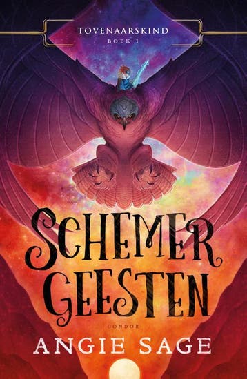 Schemergeesten / Tovenaarskind / 1 - Angie Sage, Boeken, Verzenden, Zo goed als nieuw, Angie Sage