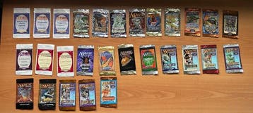 Wizards of The Coast - 28 Booster pack, Nieuw