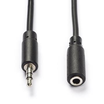 3.5 mm jack verlengkabel | V  M | Nedis | 5 meter, Audio, Tv en Foto, Audiokabels en Televisiekabels, Verzenden, Nieuw