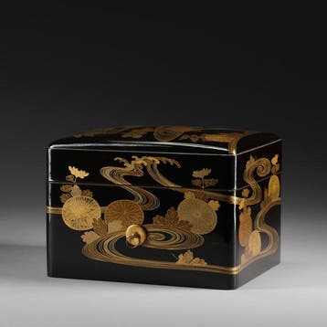 Box voor persoonlijke accessoires - Lak, metaal - Japan -