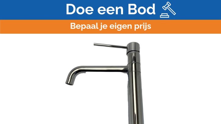 Bieden: Foresti Suardi Paini 4086C Chrome Single, Watersport en Boten, Bootonderdelen, Kombuis en Sanitair, Nieuw, Zeilboot of Motorboot