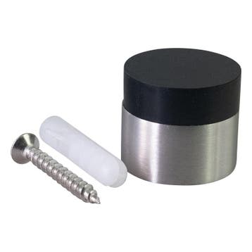 RVS Deurstopper 26x30 voor wand/vloer montage, Verzenden, Nieuw