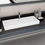 vidaXL Wastafel 120x46x11 cm mineraal gegoten/marmer gegoten, Verzenden, Nieuw