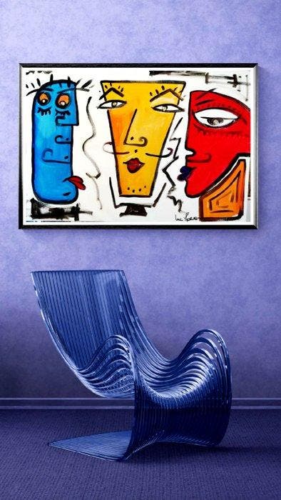 Luc Mora - Three - XXL, Antiek en Kunst, Kunst | Designobjecten