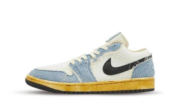 Jordan 1 Low SE WRMK Sashiko Denim, Nieuw