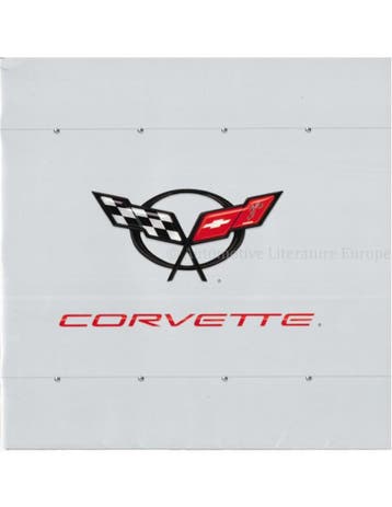 2003 CHERVOLET CORVETTE BROCHURE DUITS, Nieuw, Chevrolet, Author