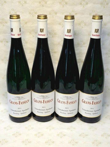 2011 Grans-Fassian, Trittenheimer Apotheke Riesling - Moezel, Nieuw