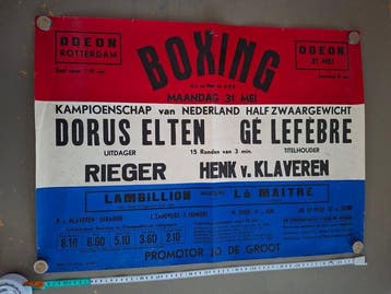 Nederlandse Boks Bond (NBB) - Pro Patria - Rotterdam -