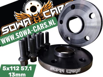 Spoorverbreders Spacers Audi RS3 RS4 RS6 A3 A4  A6 5x112 57., Verzenden