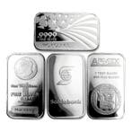 1 Troy Ounce - Zilver .999 - 1 oz 999 Fine Silver Bar (Our, Postzegels en Munten, Edelmetalen en Baren