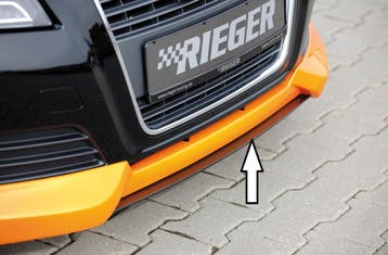 Rieger spoilerzwaard | geschikt voor Audi A3 8P 2008- 3D/Spo, Auto-onderdelen, Verzenden, Nieuw, Audi
