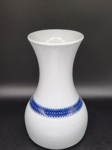 Thomas (Tapio Wirkkala) – Porzellanvase „Rotunda“ mit blauem