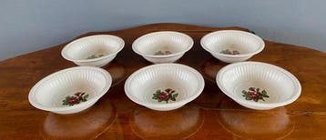 Wedgwood - Eetservies (6) - Moss Rose - Porselein -