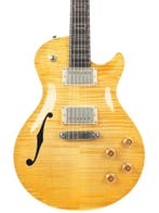 Patrick James Eggle Macon SC Semi Lemon Burst 2022, Ophalen of Verzenden, Zo goed als nieuw, Hollow body