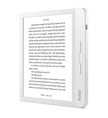 Kobo Libra H2O E-reader 7 Inch - Wit, Computers en Software, E-readers, Verzenden, Zo goed als nieuw