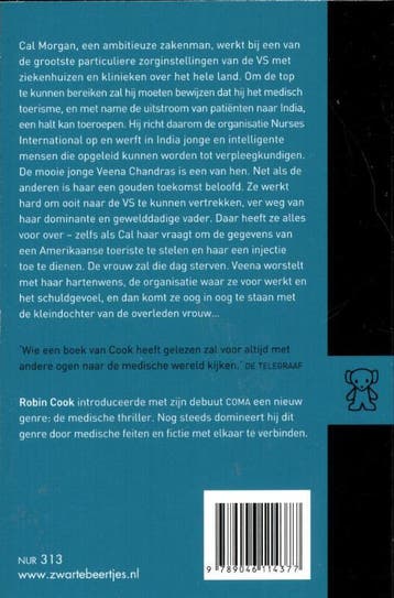 Vreemd lichaam / Zwarte beertjes / 3504 9789046114377, Verzenden, Gelezen, Robin Cook