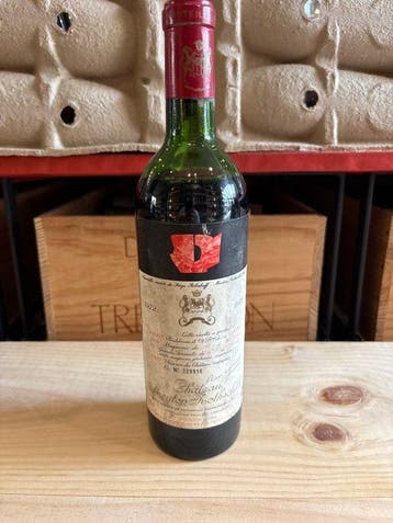 1972 Château Mouton Rothschild - Pauillac 2ème Grand Cru, Nieuw