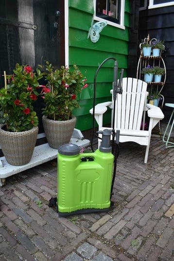 2dekans | Kinzo Garden Hogedruksproeier - 18 liter -, Tuin en Terras, Hand-tuingereedschap, Ophalen of Verzenden, Zo goed als nieuw