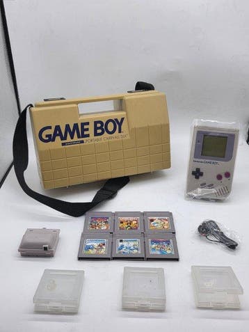 Nintendo - Gameboy Classic - DMG-01 1989 + ASCII Carrier, Spelcomputers en Games, Nieuw