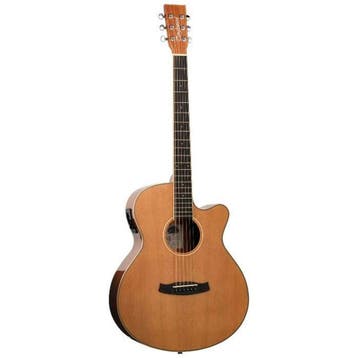 Tanglewood Winterleaf TW4 CE NA Super Folk Cutaway Massief, Ophalen of Verzenden, Nieuw