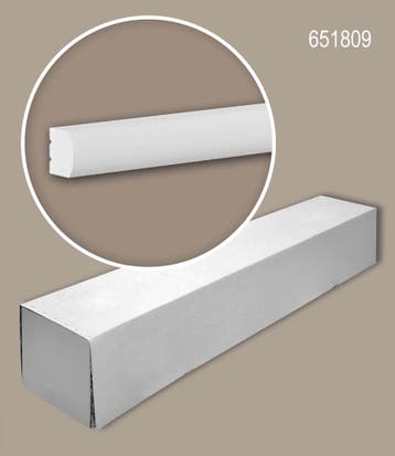Profhome 651809-box-10 1 doos 10 lijsten Wandlijst Fries |, Verzenden, Nieuw