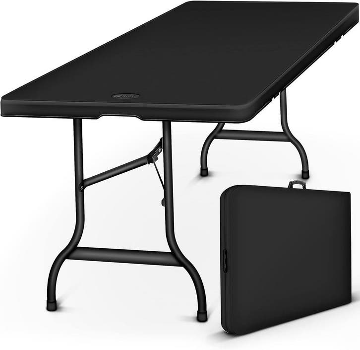 Tillvex® Inklapbare Tafel - Campingtafel - Klaptafel - 180x7, Caravans en Kamperen, Kampeermeubelen, Zo goed als nieuw, Verzenden