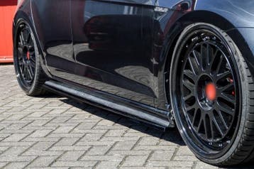 Side skirts Diffuser voor Volkswagen Golf 7.5 R / R line Fac, Ophalen of Verzenden