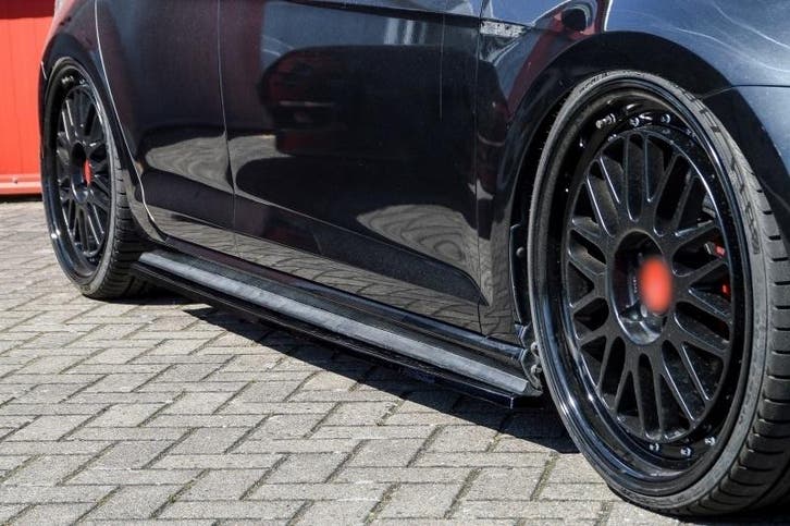 Side skirts Diffuser voor Volkswagen Golf 7.5 R / R line Fac, Auto diversen, Tuning en Styling, Ophalen of Verzenden