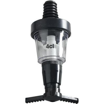 Maatschenker | BarUp | RVS/Kunststof | 4cl | Non-Drip HENDI, Verzenden, Nieuw in verpakking