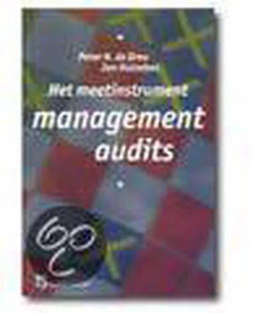 MEETINSTRUMENT MANAGEMENTAUDITS - P.H. de Dreu 9789067898232, Verzenden, Gelezen, P.H. de Dreu