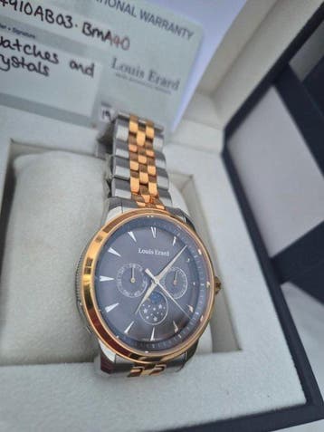 Louis Erard - Speedmaster Moon Phase - 14910AB03.BMA40 -, Nieuw