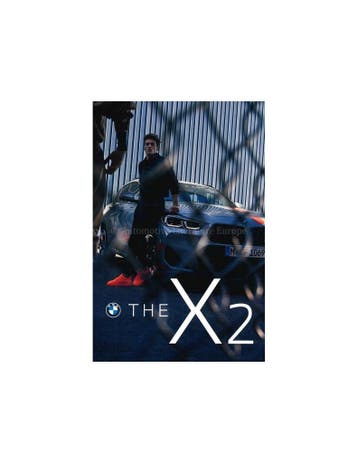 2020 BMW X2 BROCHURE FRANS, Nieuw, BMW, Author