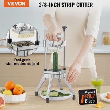 Professionele Groente Fruit Snijmachine - Heavy Duty Dicer &, Verzenden, Nieuw