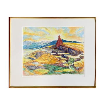 Aquarel - Peru - Ada d’Arnaud, Ophalen of Verzenden