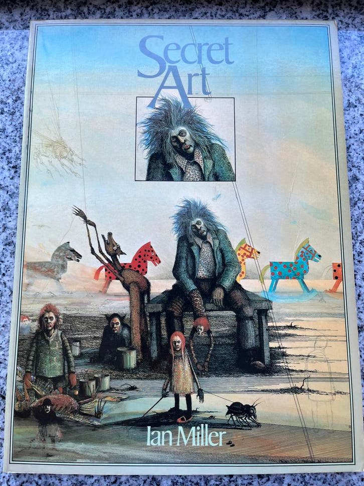 Secret art - Ian Miller, Boeken, Kunst en Cultuur | Beeldend, Schilder- en Tekenkunst, Gelezen, Verzenden