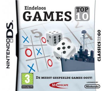 Eindeloos Games Top 10 (Nintendo DS), Verzenden, Gebruikt