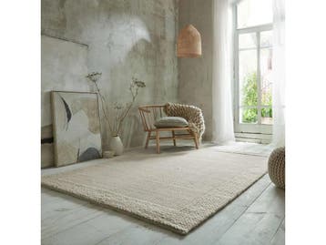 Flair Rugs Rue Plait - Wollen vloerkleed - Laagpolig -, Huis en Inrichting, Stoffering | Tapijten en Kleden, Verzenden, Nieuw