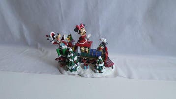 Mickey Mouse - 1 Figurine - Holiday Train de Noel et, Verzamelen, Nieuw