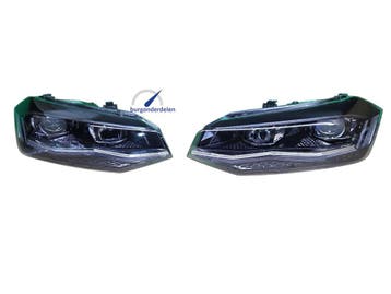 LED Koplampen Ombouw Geschikt Voor Polo 2G 2017-2021, Auto-onderdelen, Verlichting, Ophalen of Verzenden, Nieuw, Volkswagen